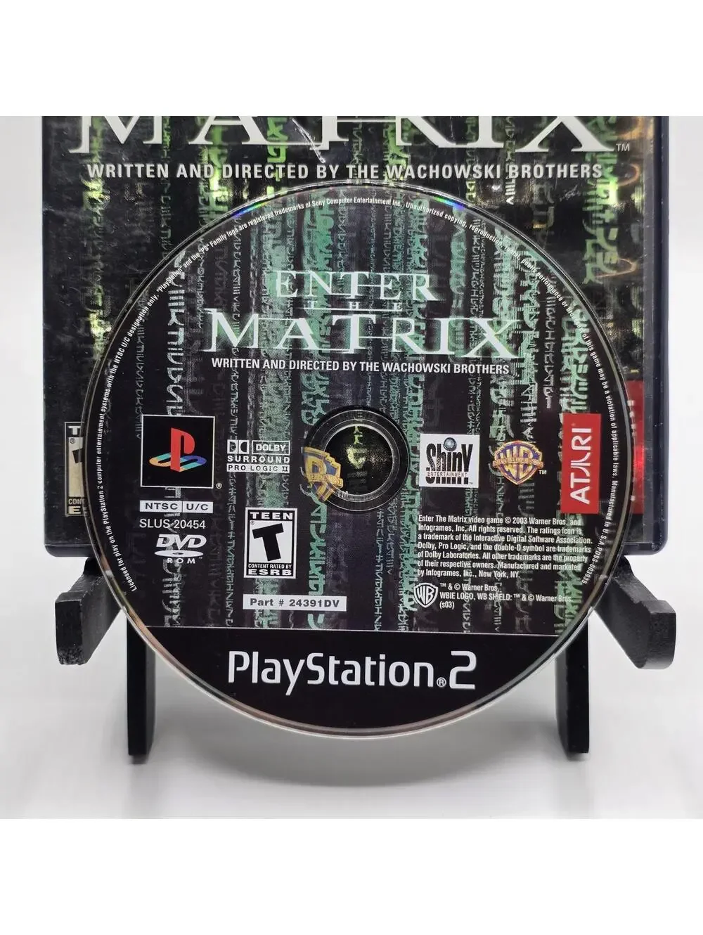 ENTER THE MATRIX: Sony PS2 PlayStation 2 CIB Complete Tested And Working